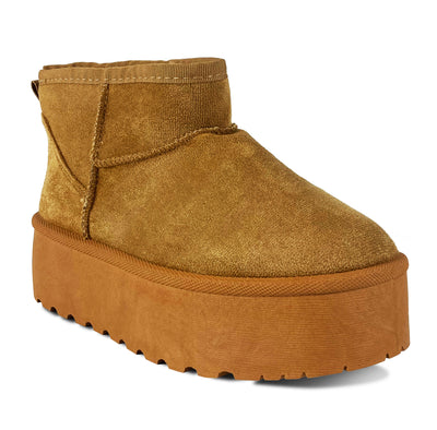 BOTINES DE FRIO SMITH CAMEL