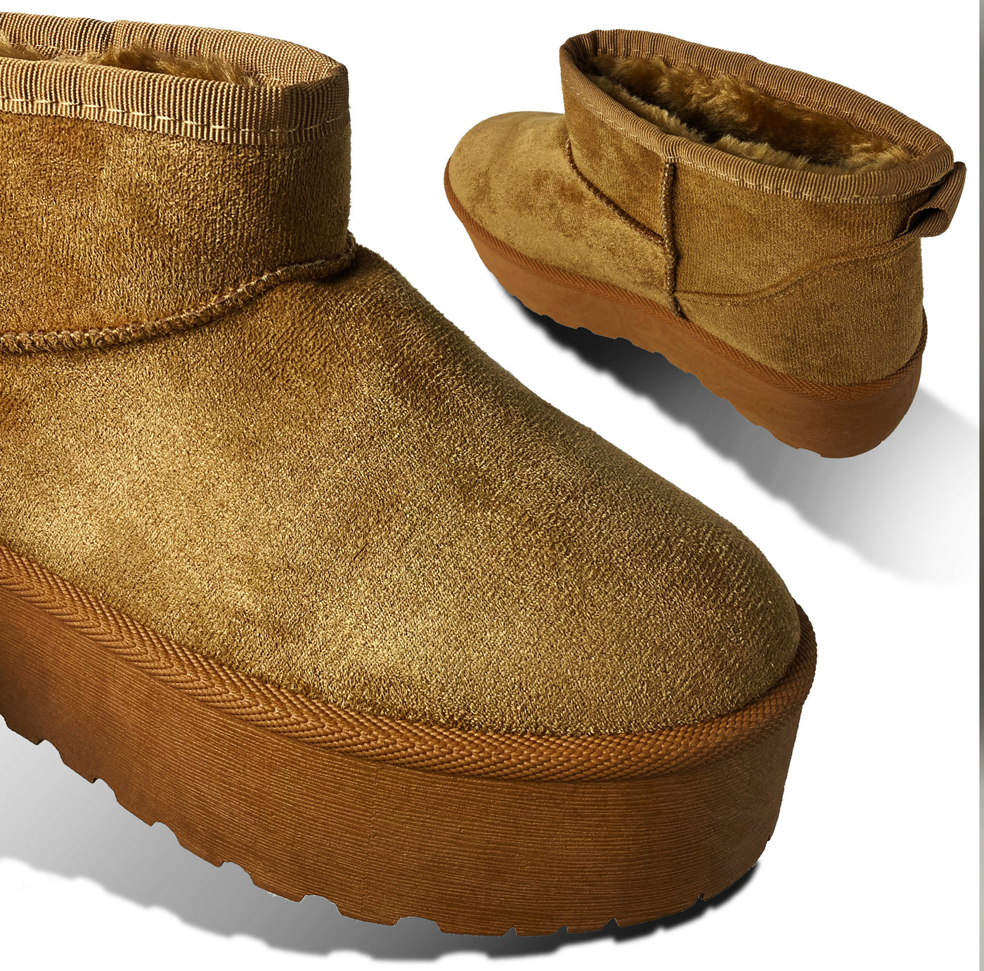 BOTINES DE FRIO SMITH CAMEL