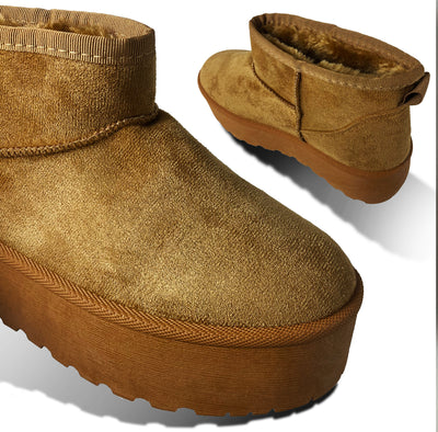 BOTINES DE FRIO SMITH CAMEL