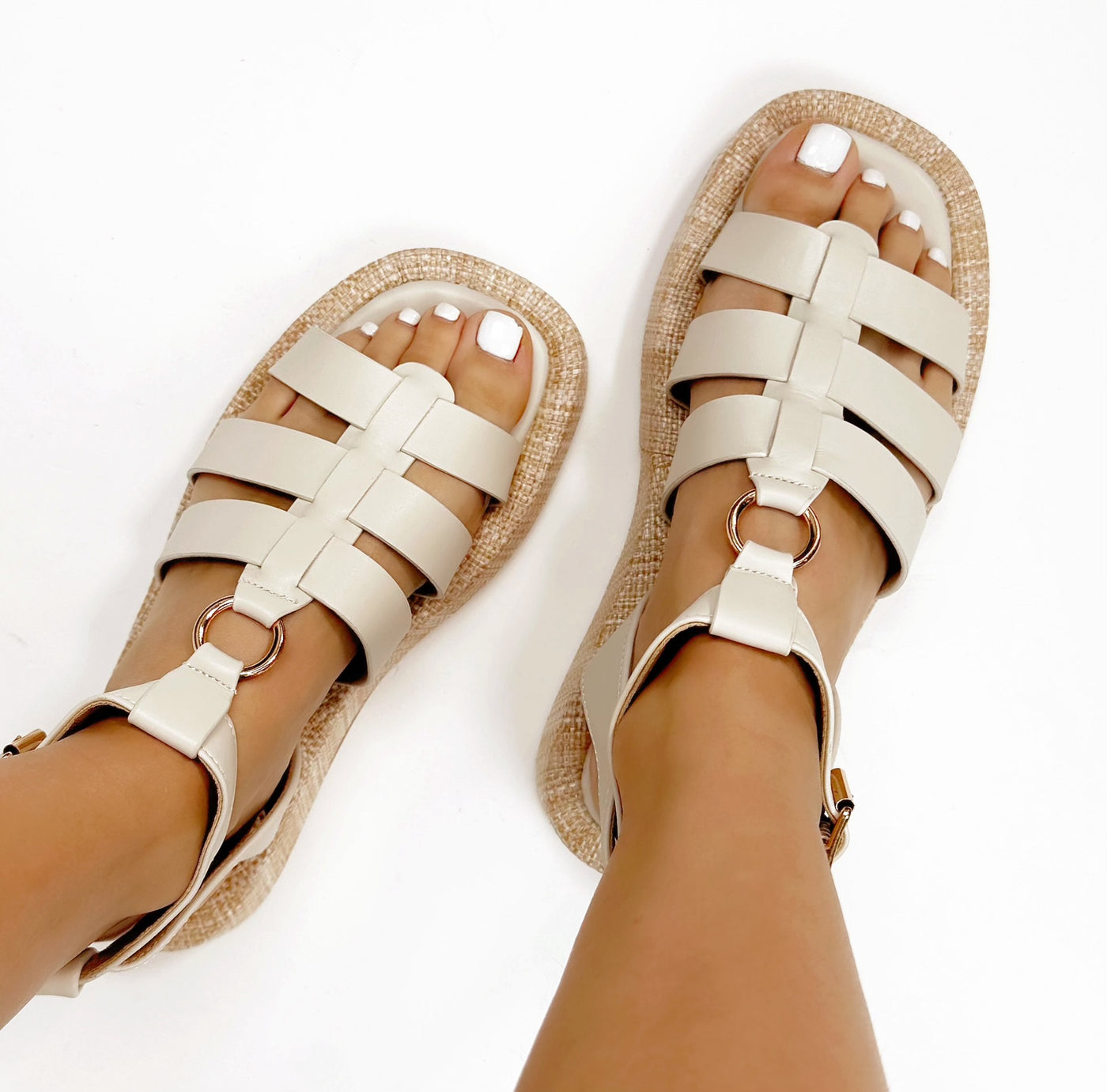 SANDALIAS CELINE HUESO