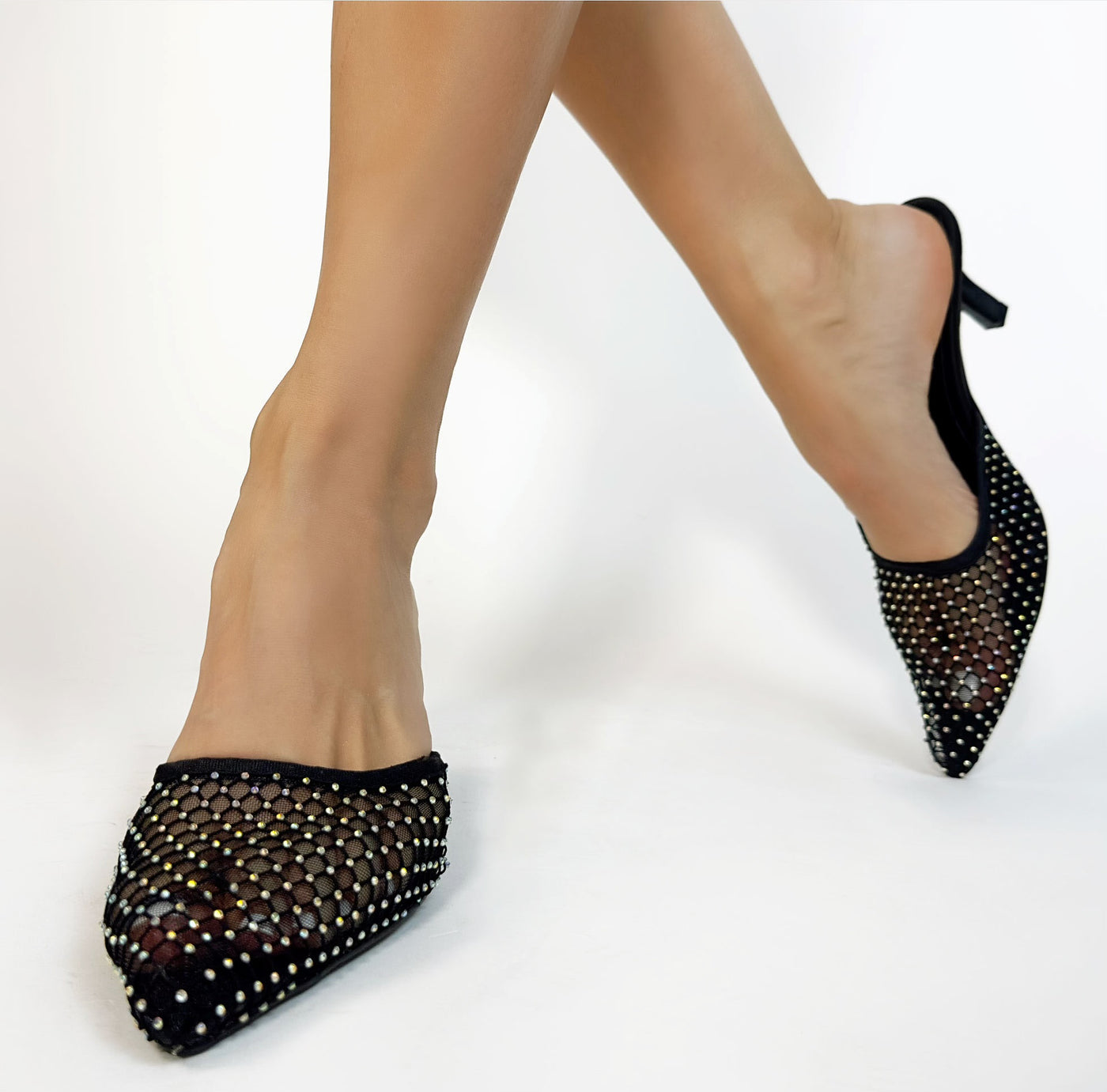 TACONES ENYA NEGROS