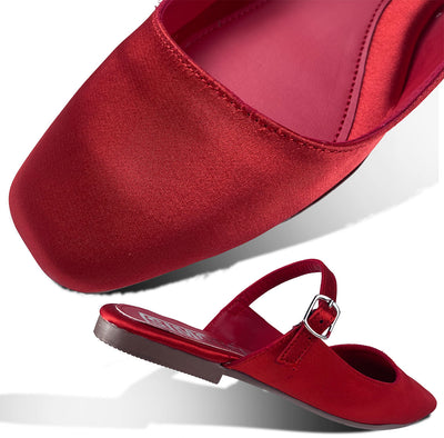 FLATS CLAIRE ROJOS