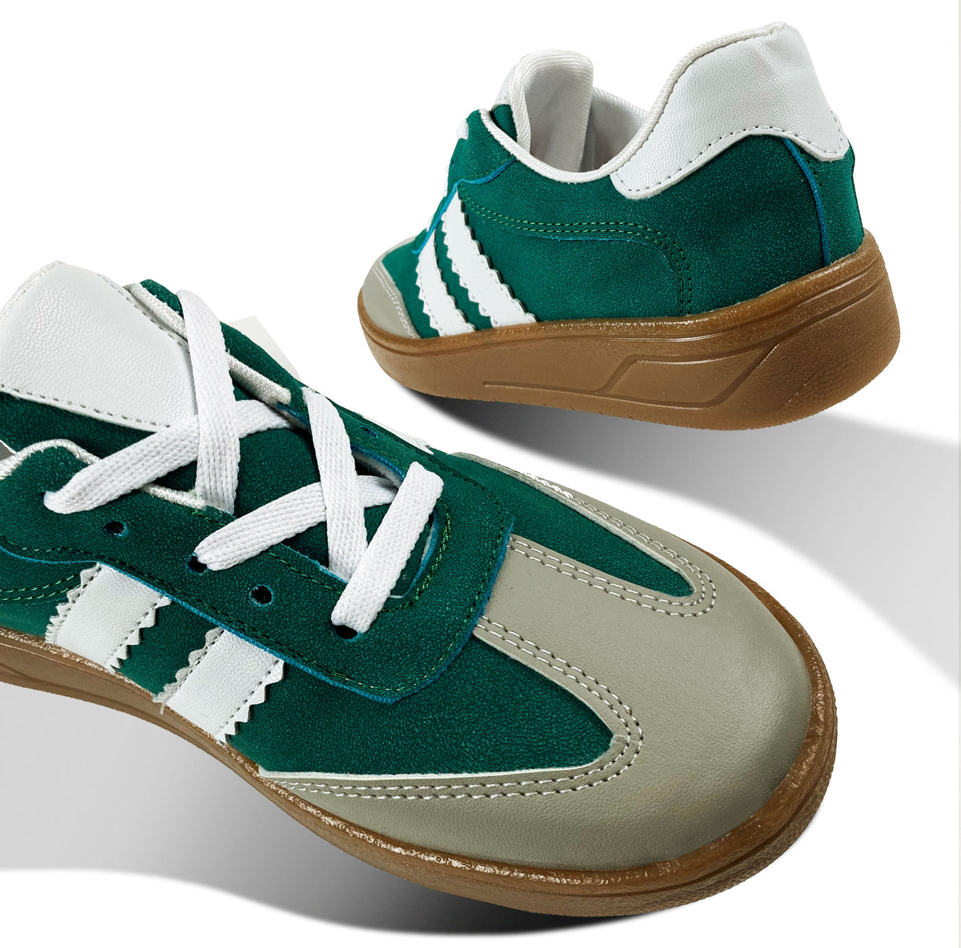 TENIS LOUIS VERDE Y BLANCO