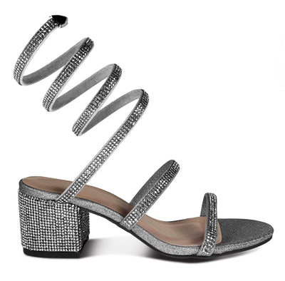 TACONES AURORA PLATA