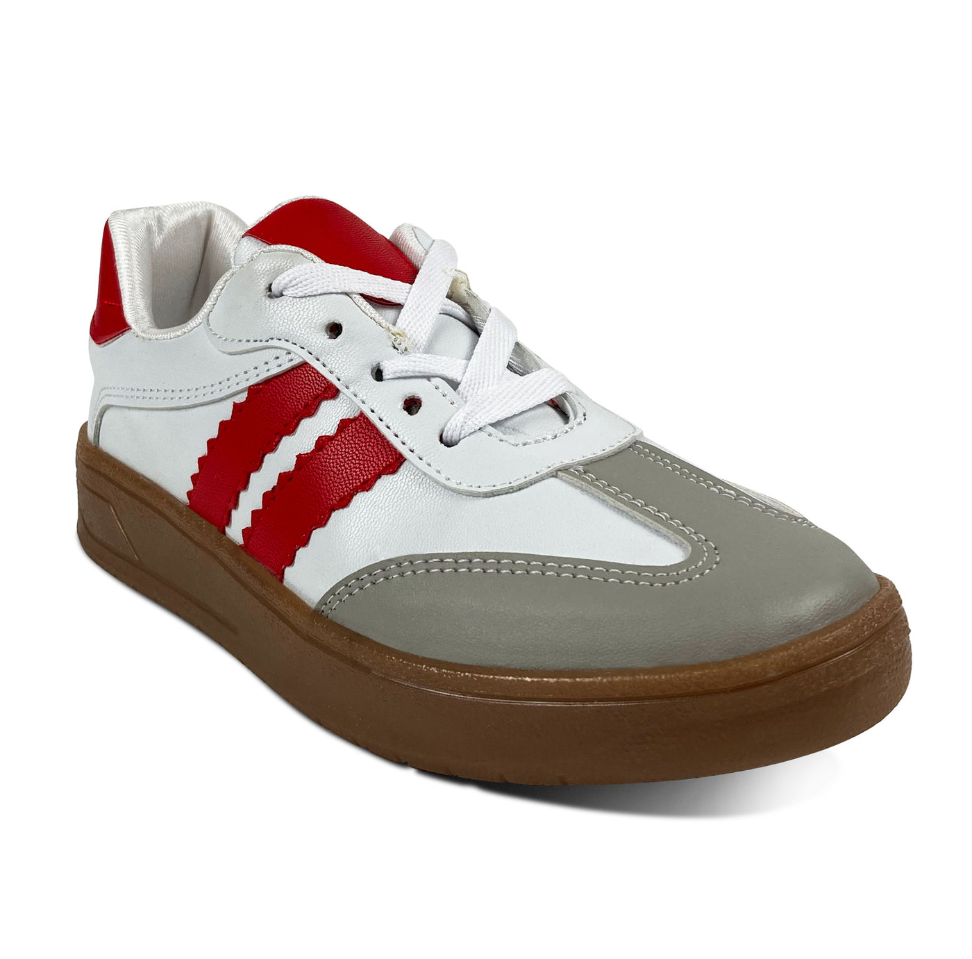 TENIS LOUIS BLANCO Y ROJO