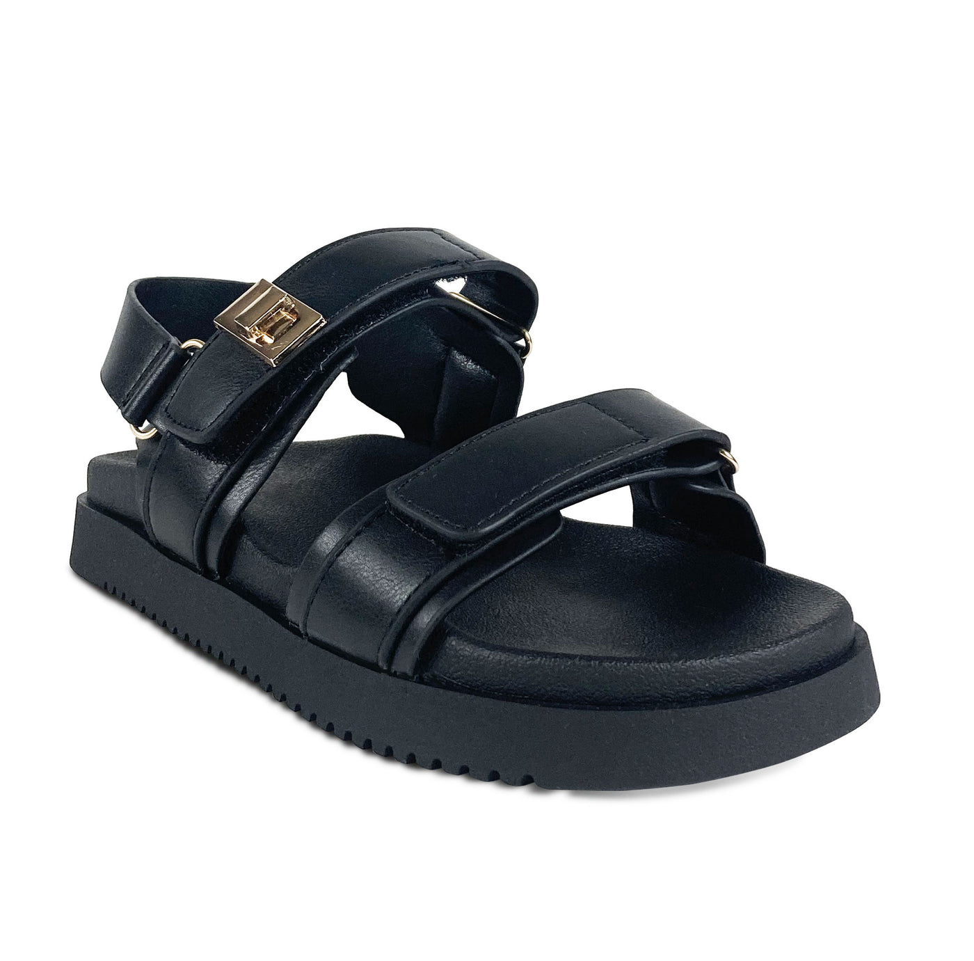 SANDALIAS ARIEL NEGRAS