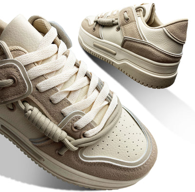 TENIS TIMOTHY BLANCO Y BEIGE