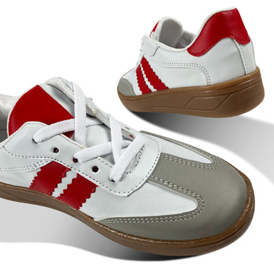 TENIS LOUIS BLANCO Y ROJO