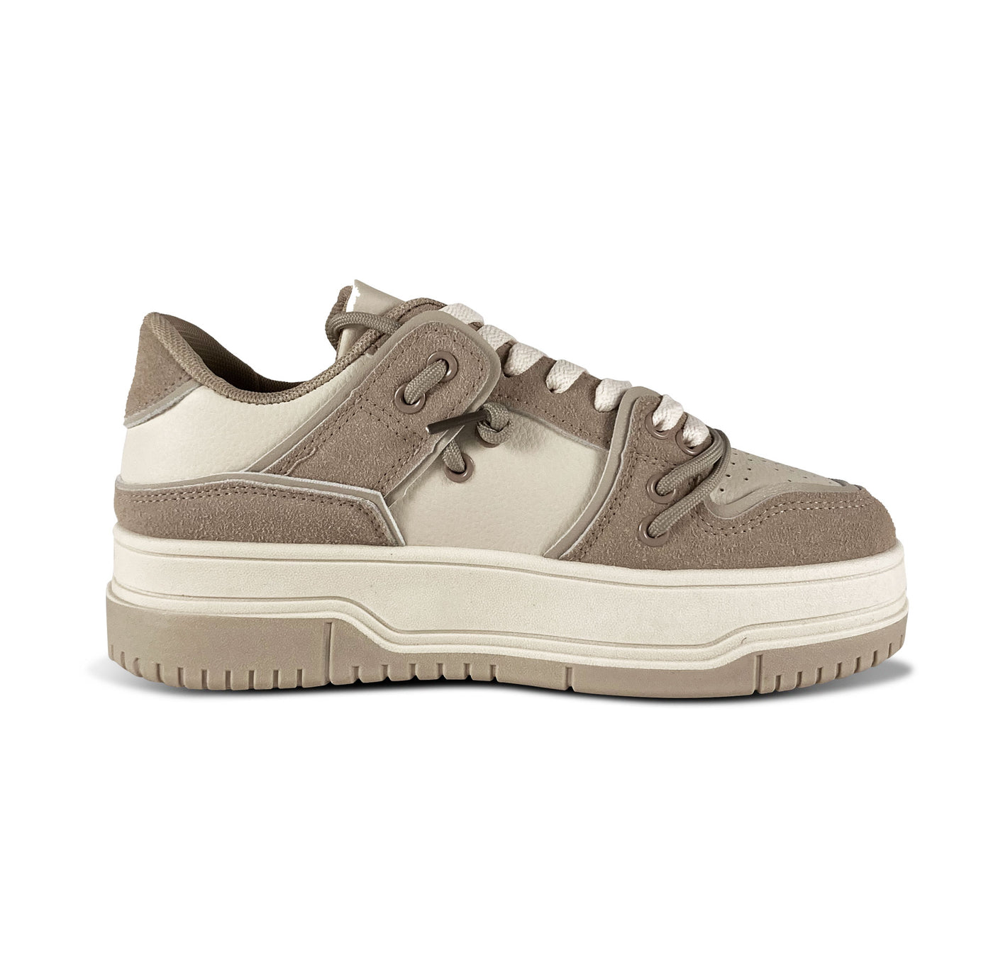 TENIS TIMOTHY BLANCO Y BEIGE